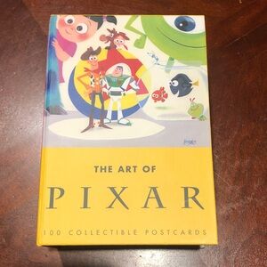 The Art Of Pixar 100 Collectable Postcards In Box 2005